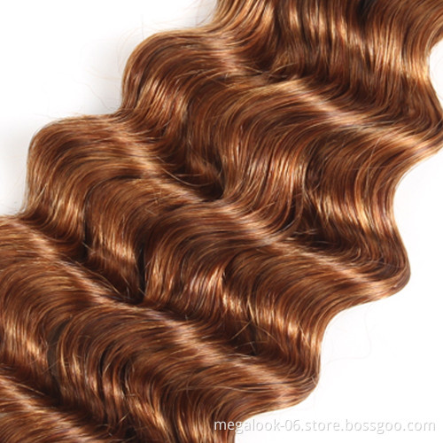 Top Quality Grade 9A Fancy Curl Funmi Human Hair,Wholesale Ombre Color 30# Fumi Hair
